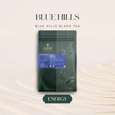 Luxmi Estates Blue Hills Black Tea - 100gm, 3.5 Ounce, 50 Tea Bags | USDA Certified Organic Herbal Tea -Strong Assam Flavor | High Caffeine Black Tea